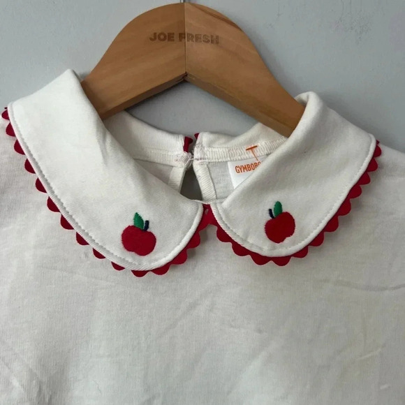 Gymboree Corduroy Apple Dress with Matching Shirt | Size 10 - Picture 8 of 13